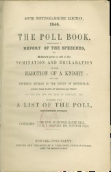 Poll Book 1846 Spread 1 recto